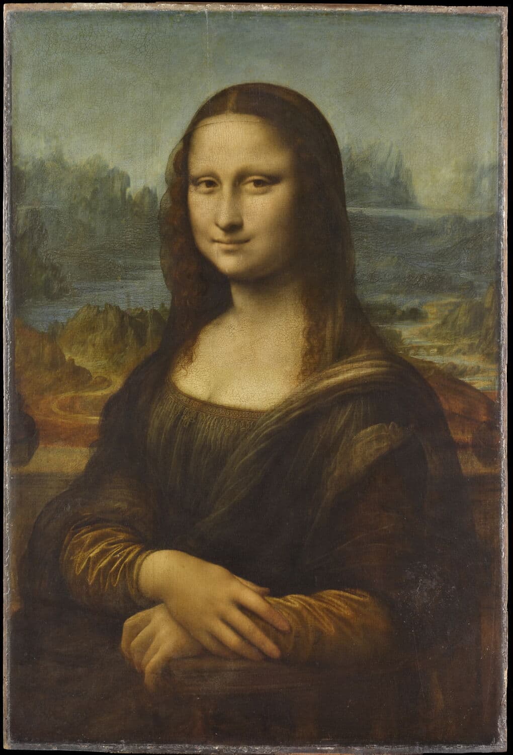 Leonardo da Vinci, Mona Lisa — full painting, 2/13