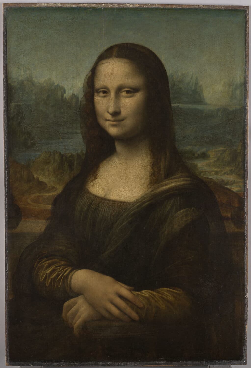 Leonardo da Vinci, Mona Lisa — full painting, 1/13